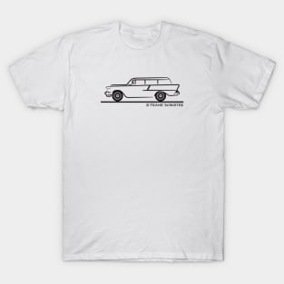 1957 Chevrolet 2-10 Stationwagon T-Shirt